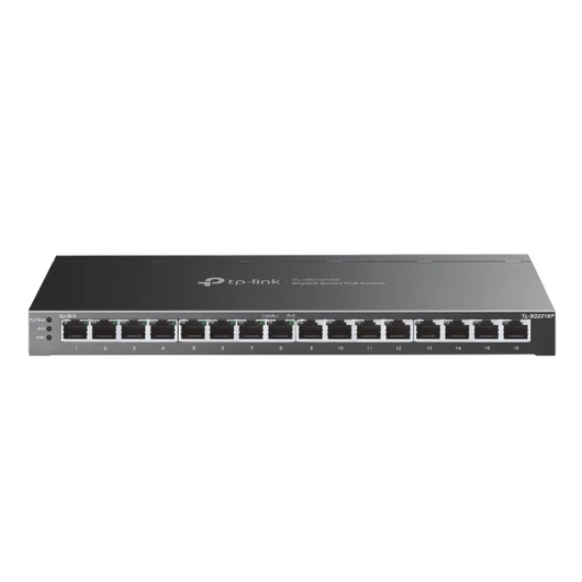 TP-Link Switch Smart PoE - SG2016P (16port 1Gbps; 8× 802.3at / af PoE + ; 120W; L2 / L3 / L4)