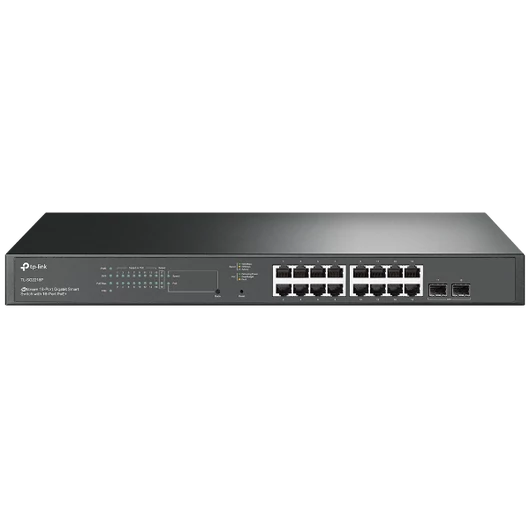 TP-Link Switch Smart - SG2218P JetStream™ (16port 1Gbps; 16× 802.3at / af PoE+ port; 150W; 2port SFP; IPv6; L2 / L3 / L4)