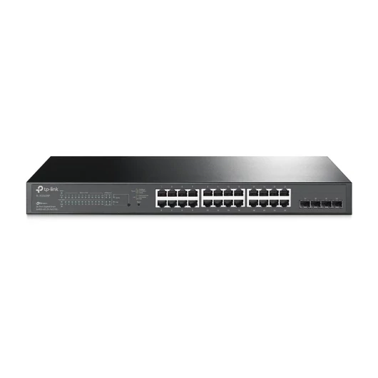 TP-Link Switch Smart PoE - SG2428P JetStream™ (L2,L2 + ; IPv6; 24port 1Gbps + 4port SFP; 24 af / at PoE+ port; 250W)