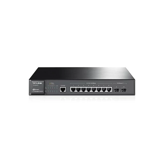 TP-Link Switch Menedzselhető - SG3210 JetStream™ (L2; 8port 1Gbps + 2port gigabit SFP; IPv6)