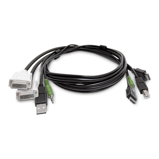 2X DVI TO 2X HDMI KVM CABLE 2X DVI TO 2X HDMI USB 2.0 TAA