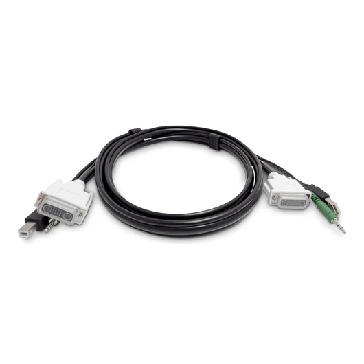 DVI KVM CABLE 3.5MM AUDIO TAA