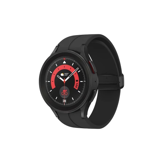 Samsung Galaxy Watch5 Pro okosóra 45mm LTE titánium fekete (SM-R925FZKAEUE) - Bontott termék!