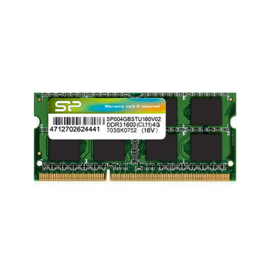 Silicon Power 8GB DDR3 1600MHz notebook memória - SP008GBSTU160N02