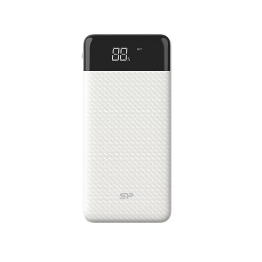 Silicon Power 20.000mAh GS28 Powerbank  Type-C Micro-USB Lightning Fehér