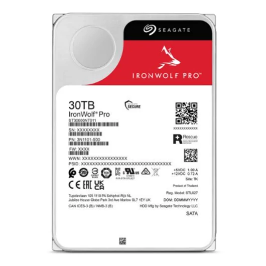IRONWOLF PRO 30TB HDD 30TB