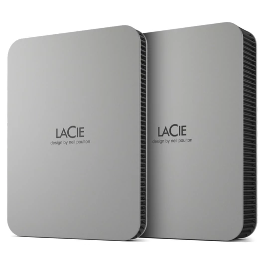 LACIE MOBILE DRIVE 2 TB USB 3.1 USB TYPE C MOON SILVER W/RESCUE