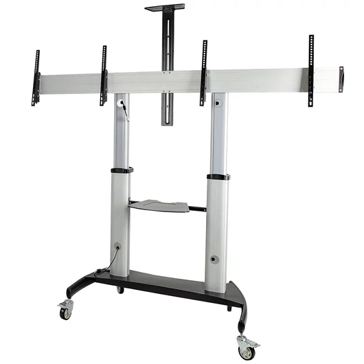 DUAL TV CART - 37-60IN DISPLAY .