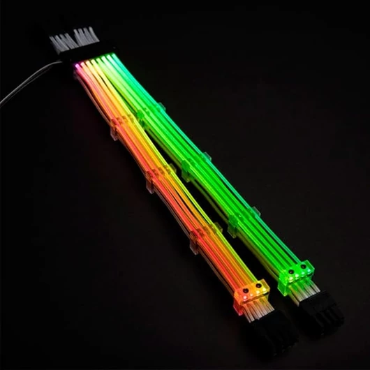 Kábel Lian Li Strimer 8-Pin RGB VGA Tápkábel 30cm (Aura Sync)