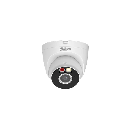 Dahua IP wifi turretkamera - T3A-PV (3MP, 2,8mm, 2,4GHz; H265, IR + LED30m, IP67, SD; mikrofon; hangszóró 12VDC)