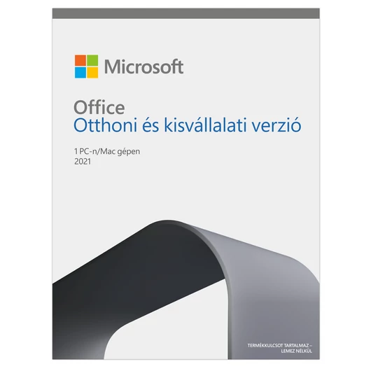 Microsoft Office Otthoni és kisvállalati verzió (Home and Business) 2021 Hungarian EuroZone Medialess P8