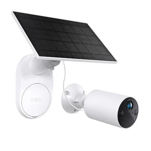 TP-link IP wifi Cső kamera - Tapo C410 KIT (kamera + szolár panel; Akku; 3MP, 3mm, IP65, H264, IR9m, SD, mikr., hangsz)