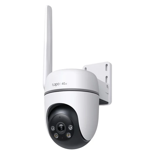 TP-link IP 4G PT dómkamera - Tapo TC40GW (2MP, 3,2mm, kültéri IP66, H264, IR30m, SD, mikr., hangsz.; SIM; PoE / DC)