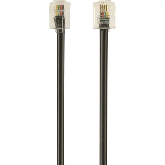 Gembird RJ11 -> RJ11 M / M telefon kábel 2m fekete