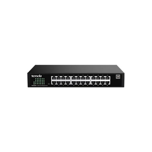 Tenda Switch Menedzselhető - TEG2224D (24x1Gbps; 48Gbps; CloudFi; Fém)