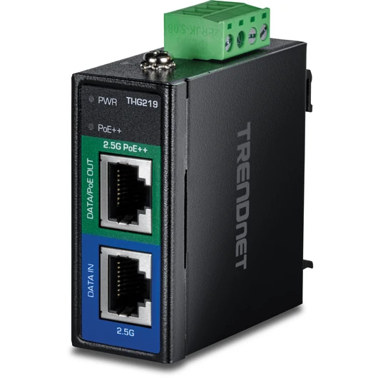 INDUSTRIAL 2.5G POE++ INJECTOR .