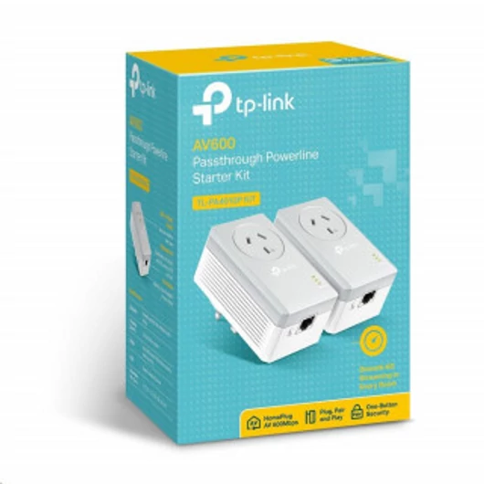 TP-LINK TL-PA4020P-KIT AV600 2-port Powerline Adapter