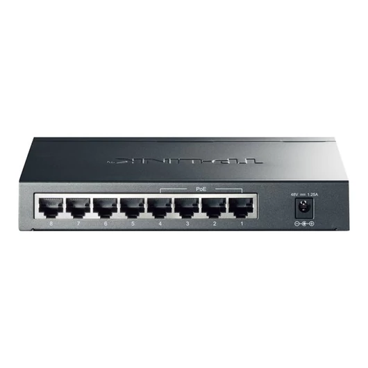 TP-LINK TL-SG1008P Gigabit PoE switch 8x10/100/1000 4xPoE 55W steel case