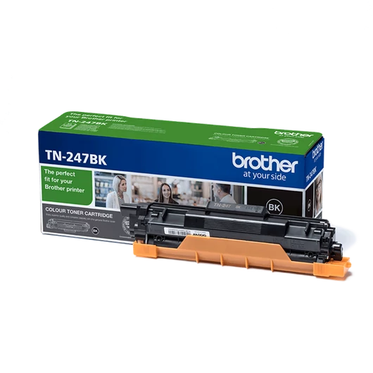 BROTHER Toner TN-247BK, Highcap- 3.000 oldal (ISO / IEC 19798), Fekete