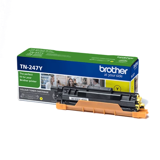 BROTHER Toner TN-247Y, Highcap- 2.300 oldal (ISO / IEC 19798), Sárga