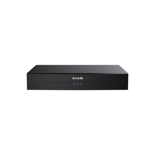 Tenda NVR rögzítő - TN3108-8P (8 csatorna, H265 + , max 8MP, 8xRJ45 802.3at PoE, 2xUSB, 1x Sata (max 10TB))