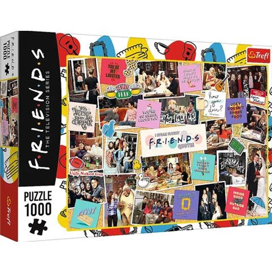 Trefl Jóbarátok: Legjobb pillanatok 1000db-os puzzle (10716T)