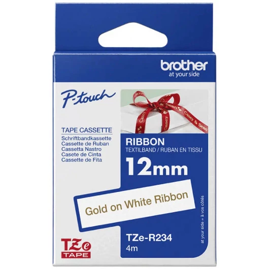 Brother TZe-R234 12 mm széles 4 mm széles szövetszalag Brother