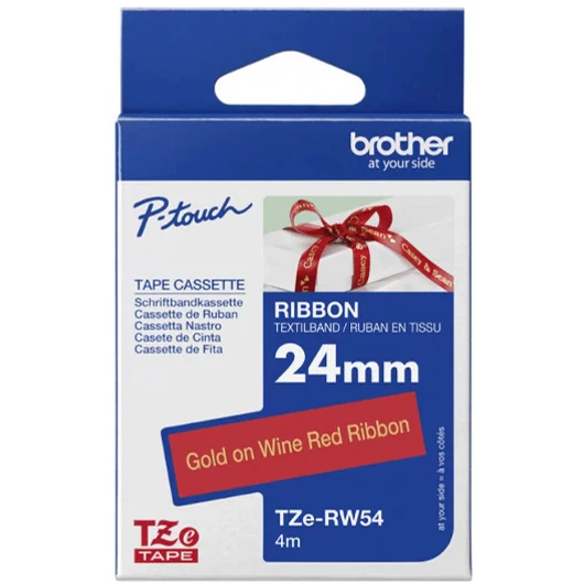 Brother TZe-RW54 24 mm 4 m hosszú szövetszalag Brother