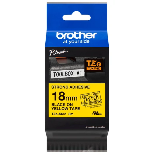 Brother TZe-S641 18 mm széles 8 m hosszú szalagkazetta Brother