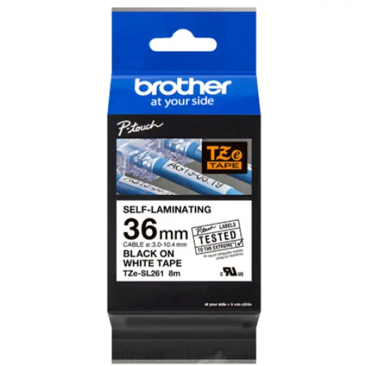 Brother TZE-SL261 36mm széles, 8m hosszú szalagkazetta Brother