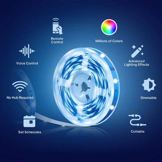 TP-LINK Tapo L900-5 Okos Wi-Fi LED szalag - 5 méter