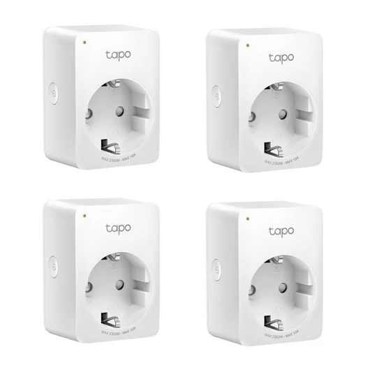 TP-LINK Tapo P100 Okos Wi-Fi-s Dugalj 4-pack