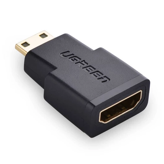 UGREEN 20101 Mini HDMI-HDMI adapter, fekete (20101)