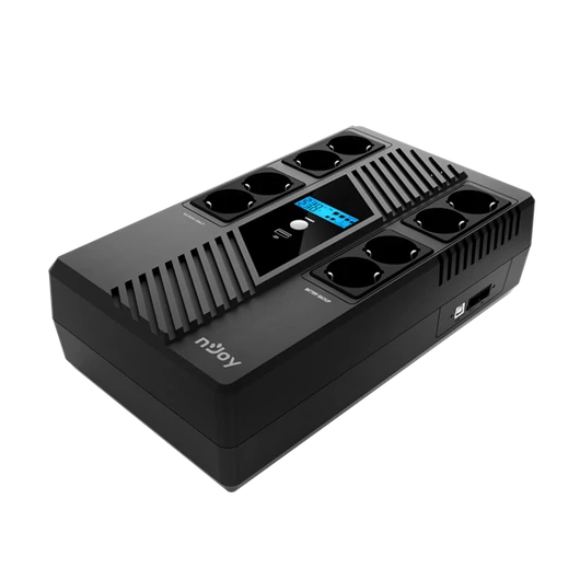 NJOY Szünetmentes Token 800, 600VA, 360W, Line-Interactive, USB