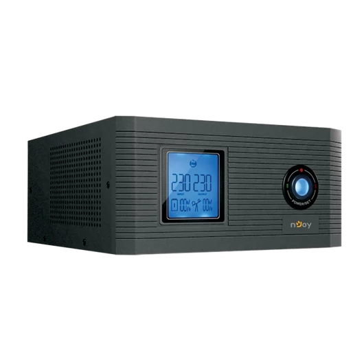 NJOY Szünetmentes Aira 600, 600VA, 500W, Line-Interactive, LCD display