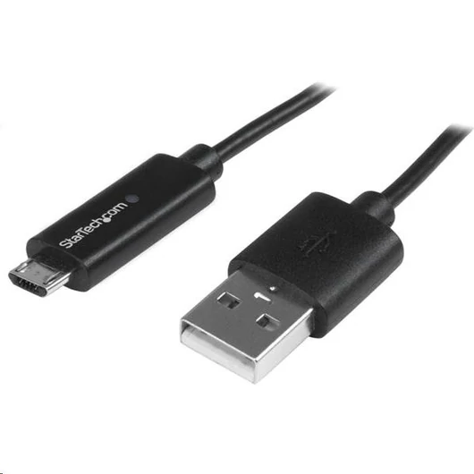 StarTech.com USB -> Micro USB kábel fekete (USBAUBL1M)