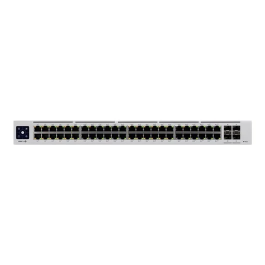 UBIQUITI USW-PRO-48-POE UniFi Switch 48 600W 48 Gigabit RJ45 Ports 4SFP+ Ports PoE++