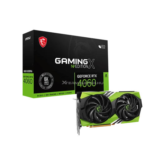 VGA MSI GeForce® RTX 4060 8GB Gaming X NV-Edition