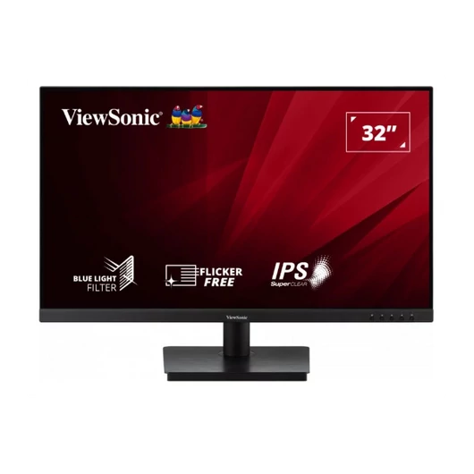 ViewSonic Monitor 32" - VA3209-MH (IPS, 16:9, FHD, 4ms, 250cd / m2, HDMI, VGA, VESA, SPK, Adaptive Sync)