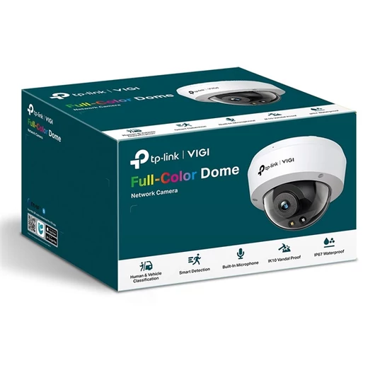 TP-LINK IP Kamera kültéri / beltéri éjjellátó 3 Megapixel, 2.8mm Objektív, VIGI C230(4MM)