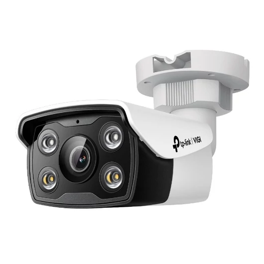 TP-Link IP csőkamera - C350 (FullColor, 5MP, 4mm, H265 + , IP67, LED30m, IR30m, PoE / 12VDC, SD, mikrofon, hangszóró)