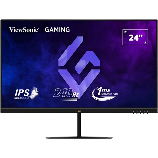 ViewSonic Gamer Monitor 24" - VX2479A-HD-PRO (IPS, 16:9, 1920x1080, 240Hz, 1ms, 250cd / m2, 2xHDMI, DP, VESA)