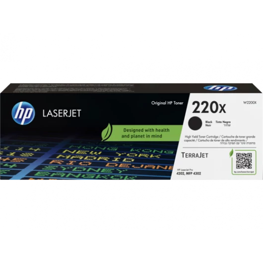 HP W2200X Toner Black 7.500 oldal kapacitás No.220X HP