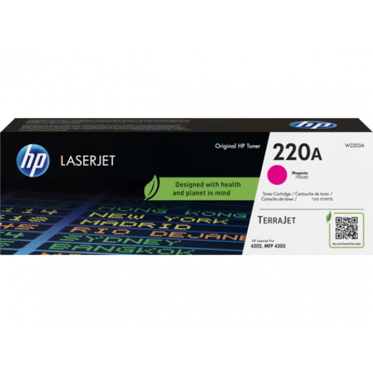HP W2203A Toner Magenta 1.800 oldal kapacitás No.220A HP