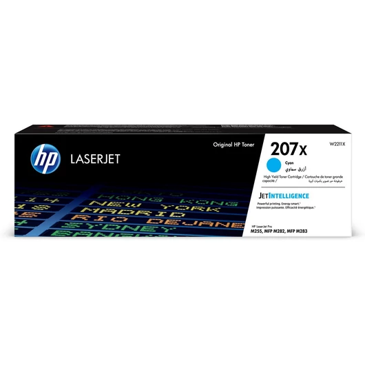 HP W2211X Toner Cyan 2.450 oldal kapacitás No.207 HP