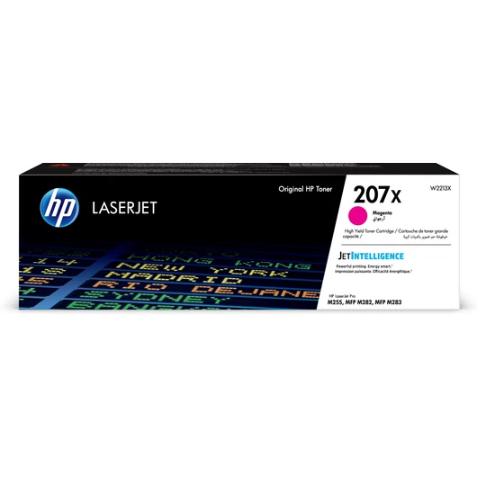 HP W2213X Toner Magenta 2.450 oldal kapacitás No.207 HP