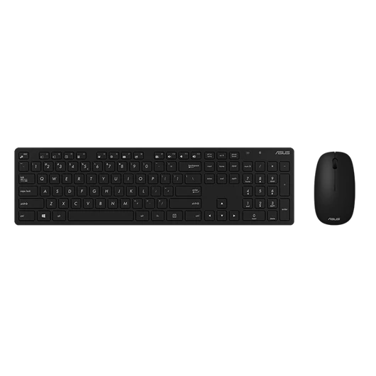 ASUS ACCY Egér + Bill W5000 Vezeték nélküli Magyar, Fekete