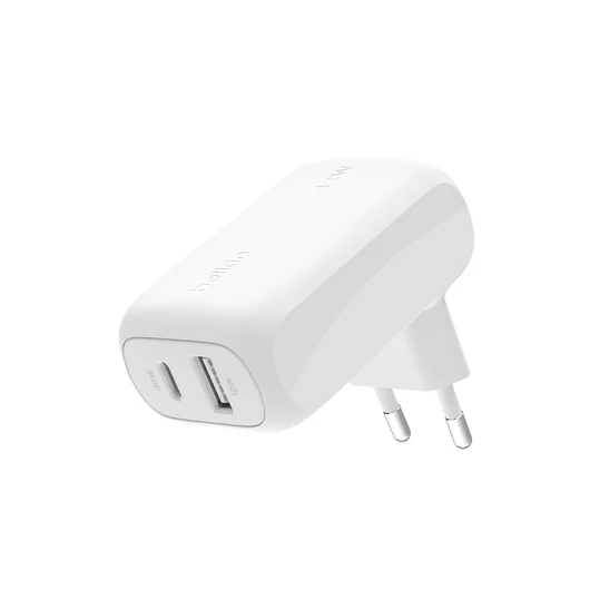 BOOSTCHARGE 42W - 30W USB-C PD PPS + 12W USB-A DUAL WALL CHARGE