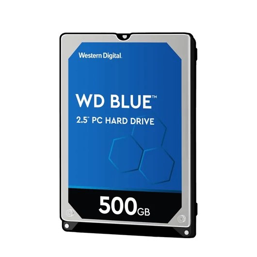 500GB WD 2.5" Blue SATA winchester (WD5000LPZX)