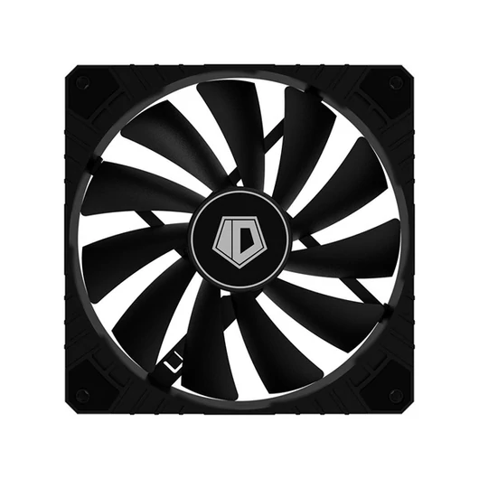 ID-Cooling Cooler 14cm - WF-14025-XT BLACK (32,6dB, max. 130,48 m3 / h, 4pin PWM, fekete)
